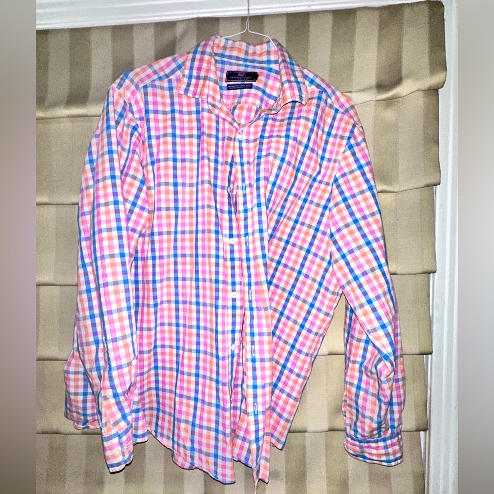 XL Vineyard Vines by Sherp & Ian Classic fit Cooper Shirt